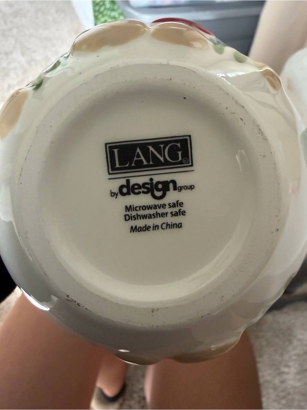 Lang Hand-painted Mushrooms Garden 3D 16 oz - Picture 2 of 2